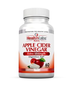 Health Labs Nutra Apple Cider Vinegar 1300MG 60 Capsules